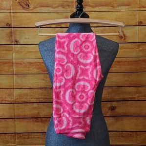 Lularoe NWOT Pink Tie-dye OS leggings